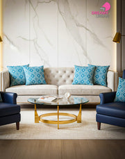 Cushion & Cushion Covers Set – 2